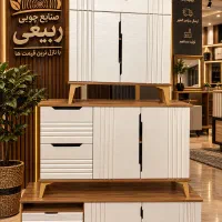 میزتلویزیون و ست کامل کشودار