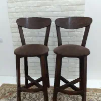 صندلی تک‌نفره چوبی