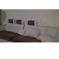 مبل قهوه ای سفید