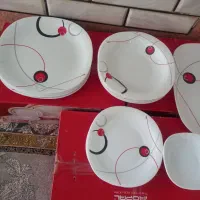 بشقاب سه دست ۶نفره آکبند