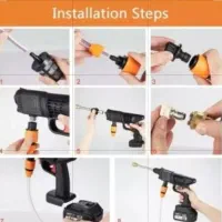 کارواش شارژی تفنگی|قطعات یدکی و لوازم جانبی|تهران, افسریه شمالی|دیوار