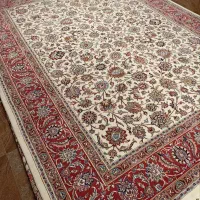 فرش دستباف مشهد افشان حاشیه مسی کد (1404/1)|فرش|مشهد, ده دی|دیوار