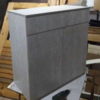 کابینت ملامینه بتن روشن نو