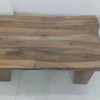 میز جلو مبلی با چوب گردو خیلی خاص