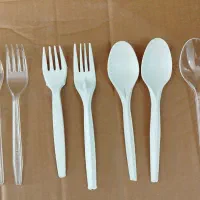 قاشق و چَنگال شیشه ای برای مراسمات ، نو هستن