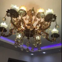 فروش دو عدد لوستر تمیز بدون مشکل