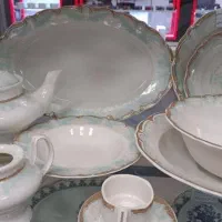چینی پردیس ۹۸ پارچه بن چاینا قالب ایزابل
