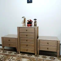 ست فایل پنج کشویی به همراه پاتختی