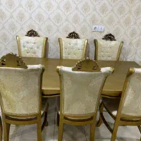 میز غذاخوری شش نفره سلطنتی