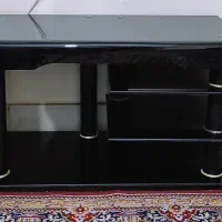 میز تلویزیون شیشه ای