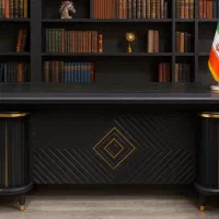 میز مدیریتی گلدن لاین