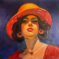 تابلو طرح رنگ روغن|تابلو، نقاشی، عکس|تبریز, |دیوار