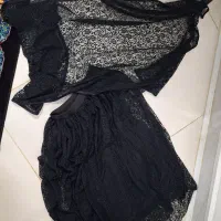 دامن و شال توری مناسب بیرون و مجلس