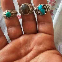 سه تا انگشتر قدیمی
