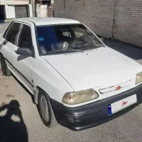 پراید سفید بدون ضربه