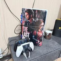 ps5 اسلیم دیسک خور 1ترابایت فول دسته و بازی