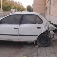 سمند مدل۸۹ تصادفی|خودرو سواری و وانت|شهرکرد, |دیوار