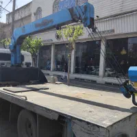 جرثقیل کفی.تخلیه بارگیری دوازده متر دکل|خدمات حمل و نقل|تهران, بوستان چیتگر|دیوار