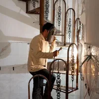 جوشکار سیار لوله کشی گاز پله گرد نرده حفاظ سایبان