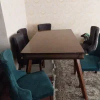 میز۶نفره همراه با صندلی