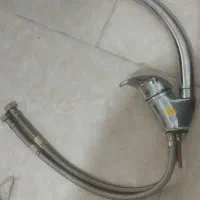 شیر اهرمی شیبه مدل لاوان برنج روکش کروم