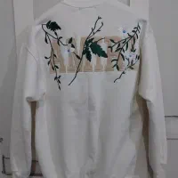 دورس یا هودی سه نخ گرم بالا نو پشت گلدوزی جذاب