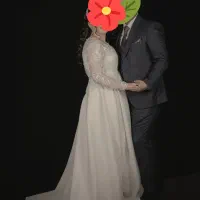 پیراهن عروس یک بار پوشیده شده