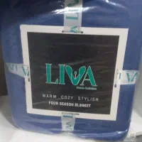 حراج پتو لیوا یک و دو نفره|رختخواب، بالش، پتو|گرگان, |دیوار