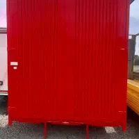 اتاق چادری مسقف دوطرف ریل