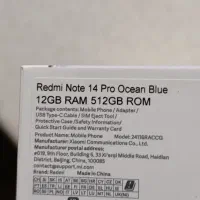 گوشی شیائومی redmi note 14 pro 4G 512|موبایل|تهران, نارمک|دیوار
