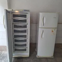 یخچال معمولی و فریزر کارکرده سالم