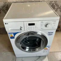 ماشین لباسشویی الجی ۸کیلویی سالم بشرط|ماشین لباسشویی و خشک‌کن لباس|بهارستان, |دیوار