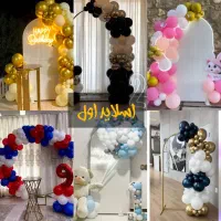 بادکنک آرایی ، دیزاین تمتولد ، طاق بادکنک