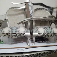 مبل ۷ نفره داتیس با دو عدد عسلی پارچه ترک|مبلمان خانگی و میز عسلی|رشت, گلسار|دیوار