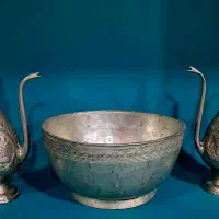 گلاب پاش قاجاری(معاوضه کالا ب کالا) عضو کانالشو|کلکسیون اشیاء عتیقه|قم, شهید رجایی|دیوار