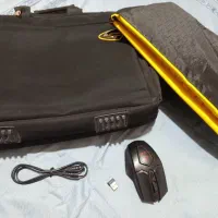 کیف لپ‌تاپ با موس‌ بی‌سیم|قطعات و لوازم جانبی رایانه|مشهد, مهدی آباد|دیوار