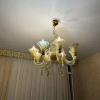 لوستر کریستالی ۸ شاخه و ۶ شاخه پذیرایی|لوستر و چراغ آویز|تهران, ستارخان|دیوار