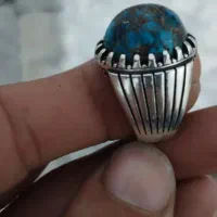 انگشتر نقره فیروزه|جواهرات|برخوار, |دیوار