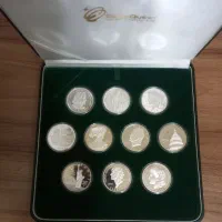 مجموعه  ۱۰ تایی سکه های گلد کوئست ۲۰۰۴ میلادی