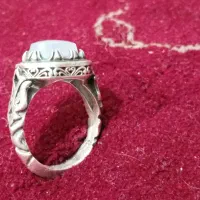 انگشتر نقره رکاب سنگین|جواهرات|قم, چهل درخت‎|دیوار