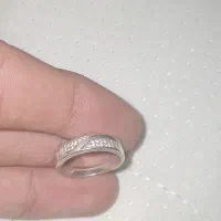 حلقه نقره دخترانه