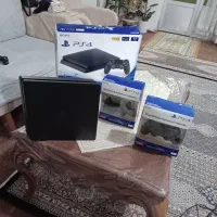 فروش پی اس فور اسلیم ۱ ترابایت با دسته اضافه|کنسول، بازی ویدئویی و آنلاین|مشگین شهر, |دیوار