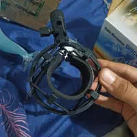 لرزه گیر میکروفن همین الان بدستم رسید نو|سیستم صوتی خانگی|قزوین, |دیوار