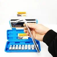 جعبه بکس ۱۰ پارچه آبی کاربردی (جعبه بوکس آچار) ۱/۲|ابزارآلات|شهرکرد, |دیوار