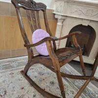 صندلی راک با چوب توسکا (نو)|صندلی و نیمکت|قرچک, پارک جنگلی|دیوار