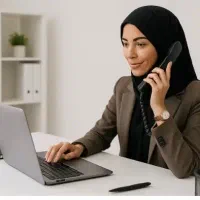 منشی دفتر . اقا .خانم