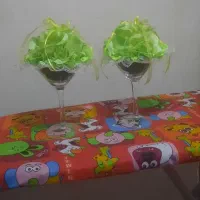 گل دکوری پارچه ای زیبا