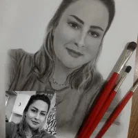 سفارش طراحی چهره تکنیک سیاه قلم پذیرفته میشود