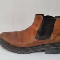 بوت تمام چرم گاوی کفه پی یو سایز 40