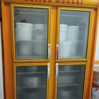 یخچال چهار درب دو طرف شیشه|فروشگاه و مغازه|بروجرد, |دیوار